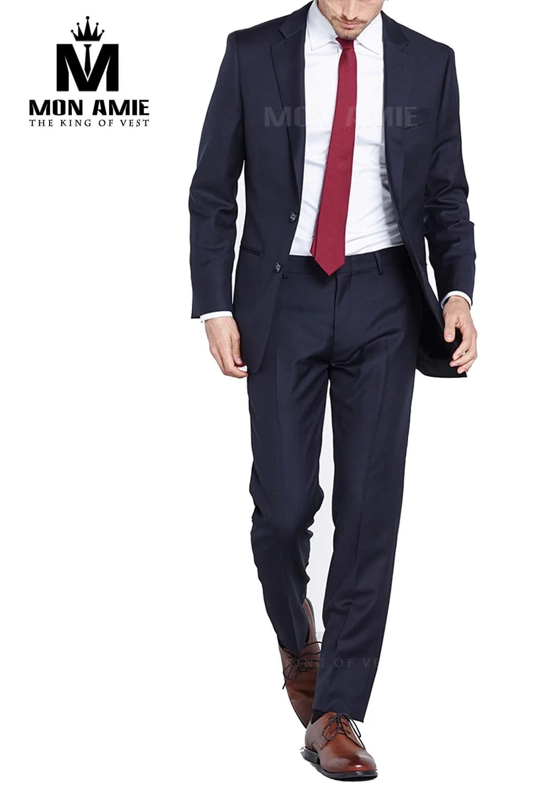 Suit Navy Trơn Thanh Lịch — SN-046
