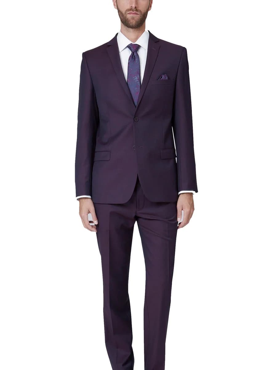 Suit Tím Mận Trầm Hai Nút — SN-016