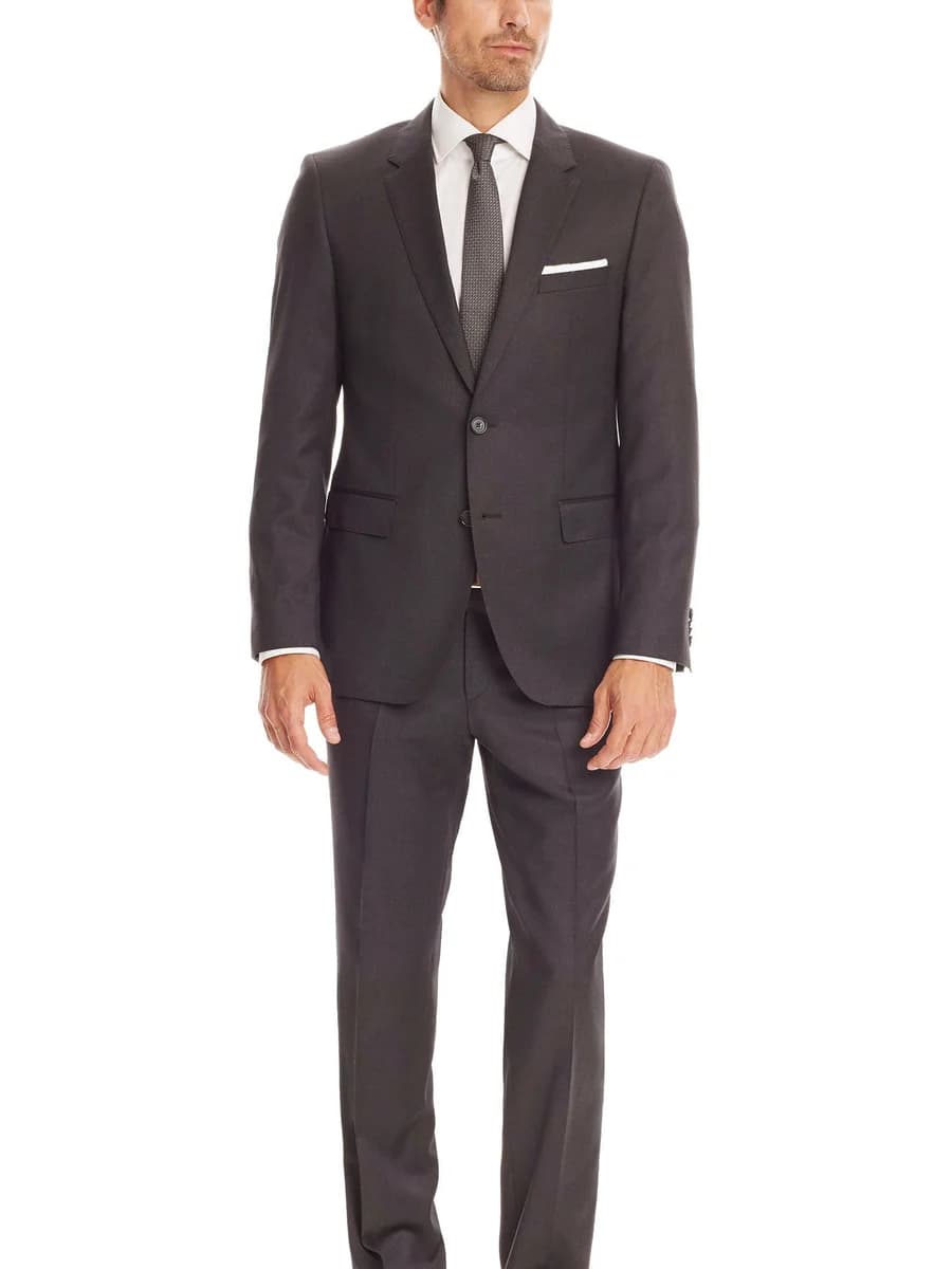 Suit Xám Khói Trơn Công Sở — SN-028
