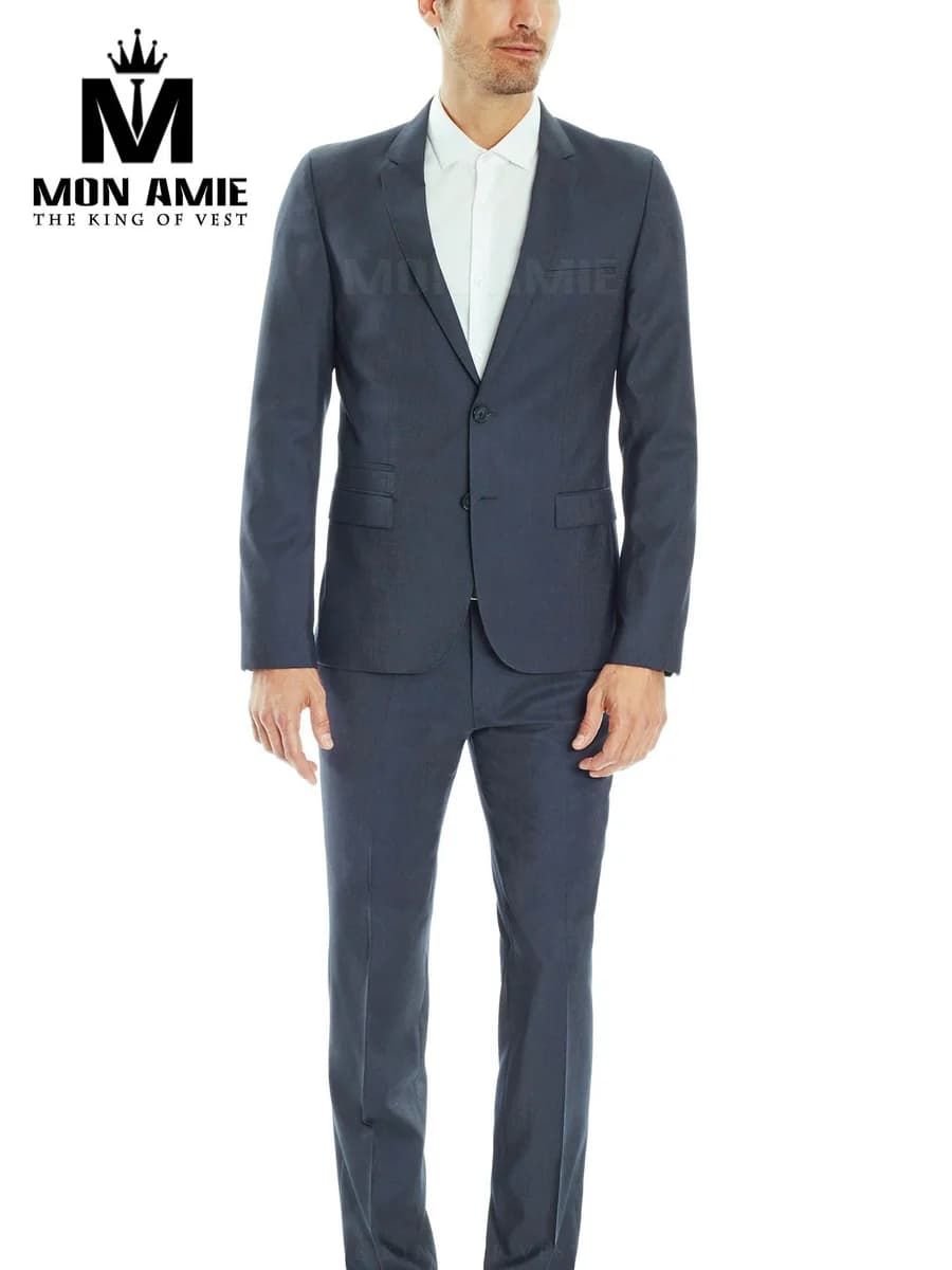 Suit Xám Khói Ánh Xanh — SN-037