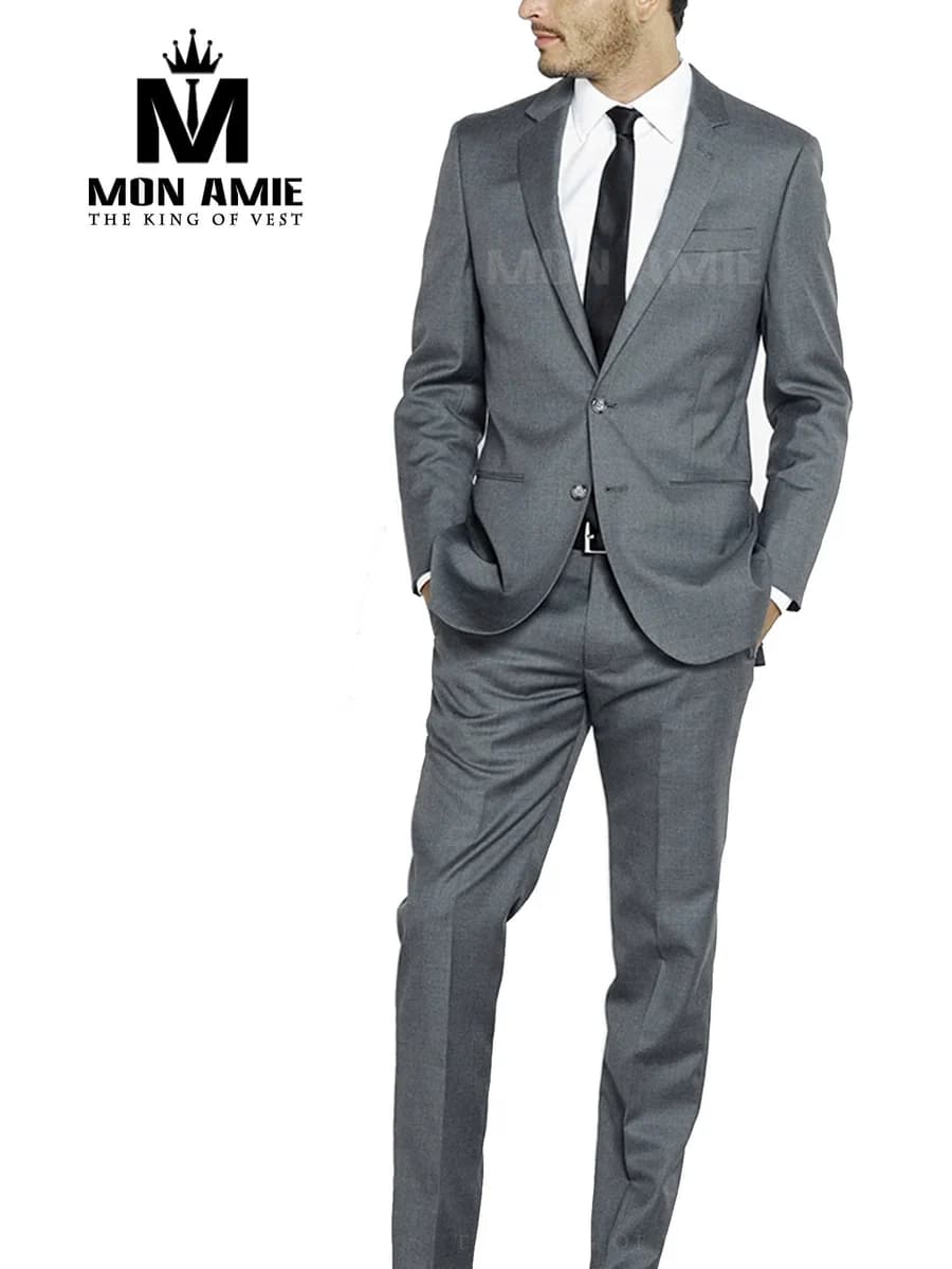 Suit Xám Chì Cổ Điển — SN-048