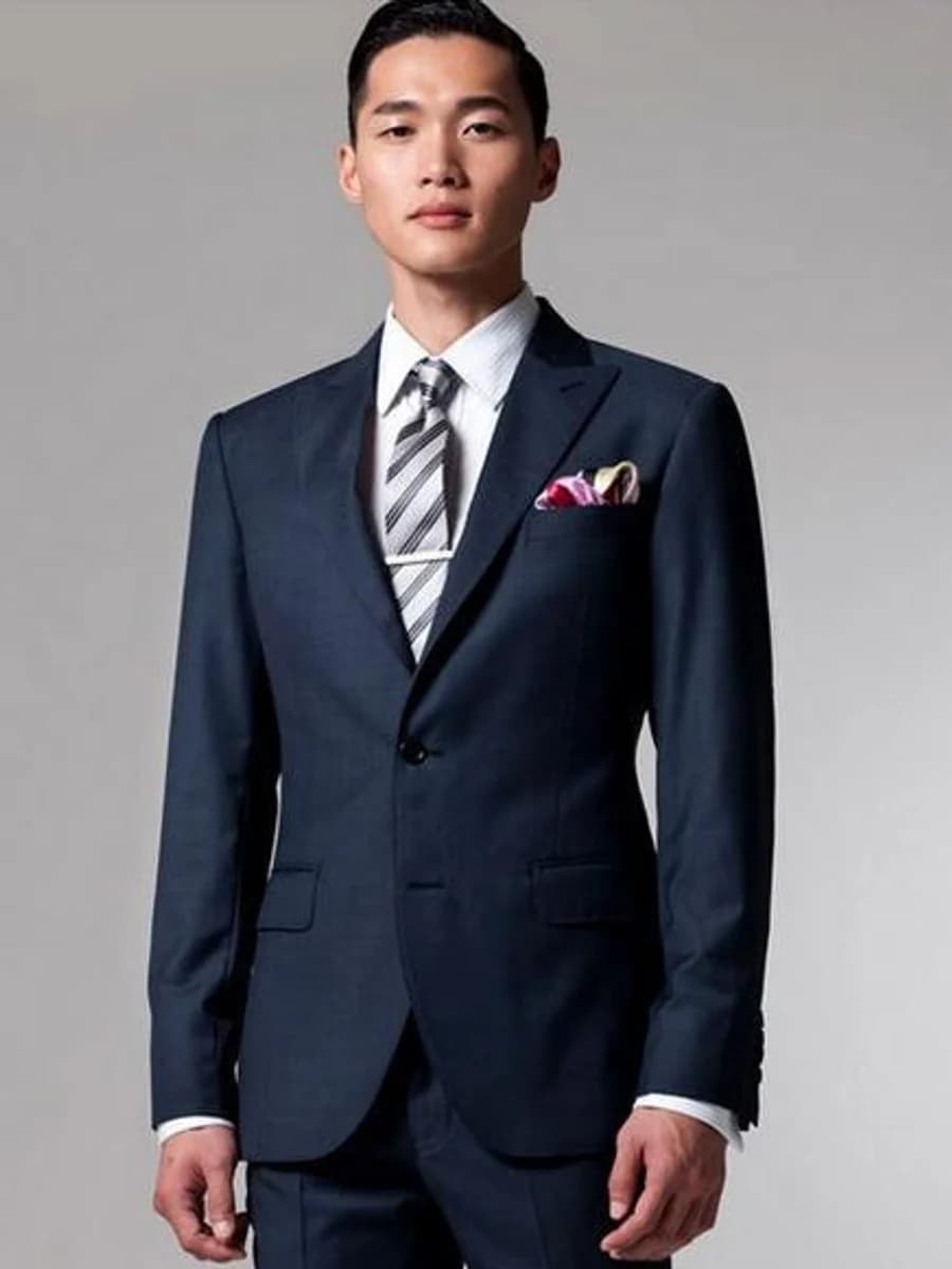 Vest Xanh Navy Ánh Thép — SN-079