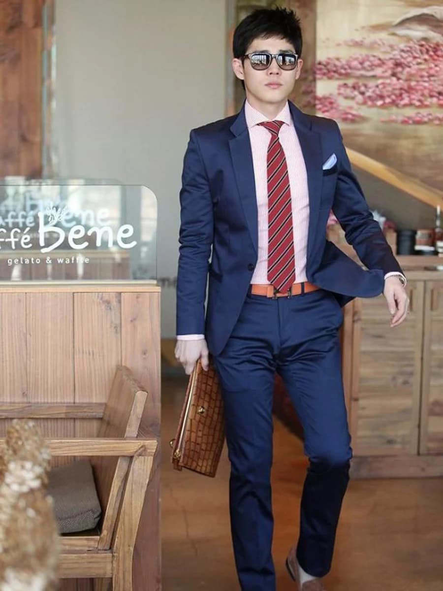 Vest Xanh Cobalt Cuối Tuần — SN-080