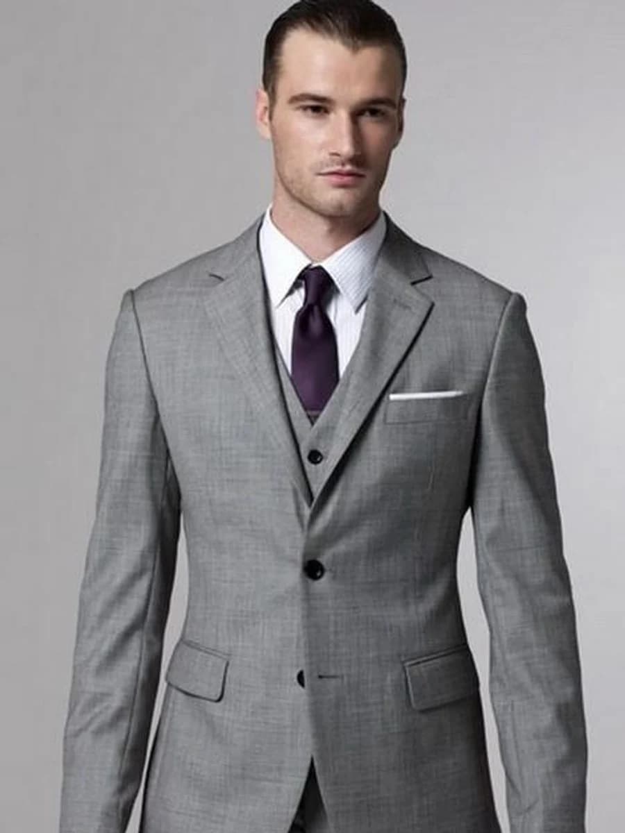 Vest Xám Khói Ba Mảnh — SN-084