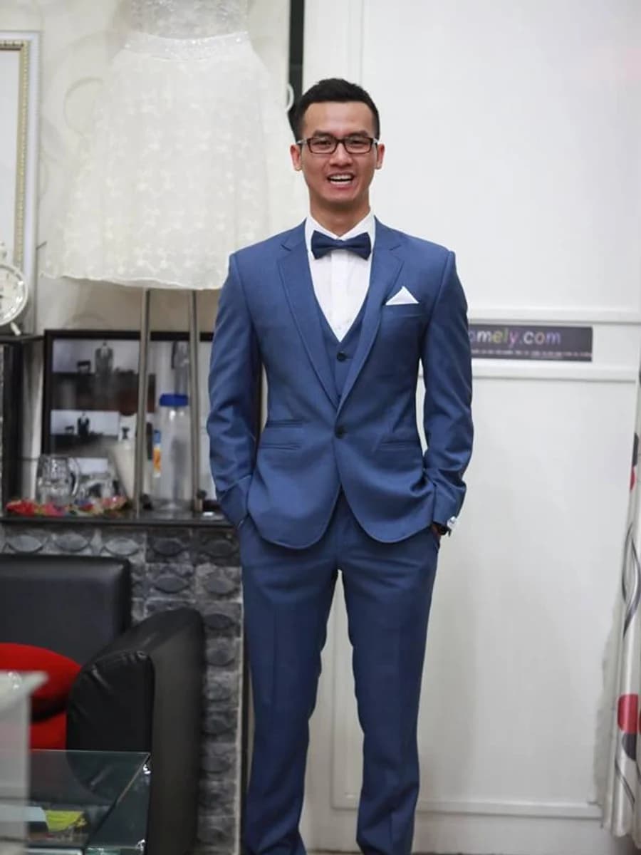 Xanh Thép Ba Mảnh Nơ — SN-104