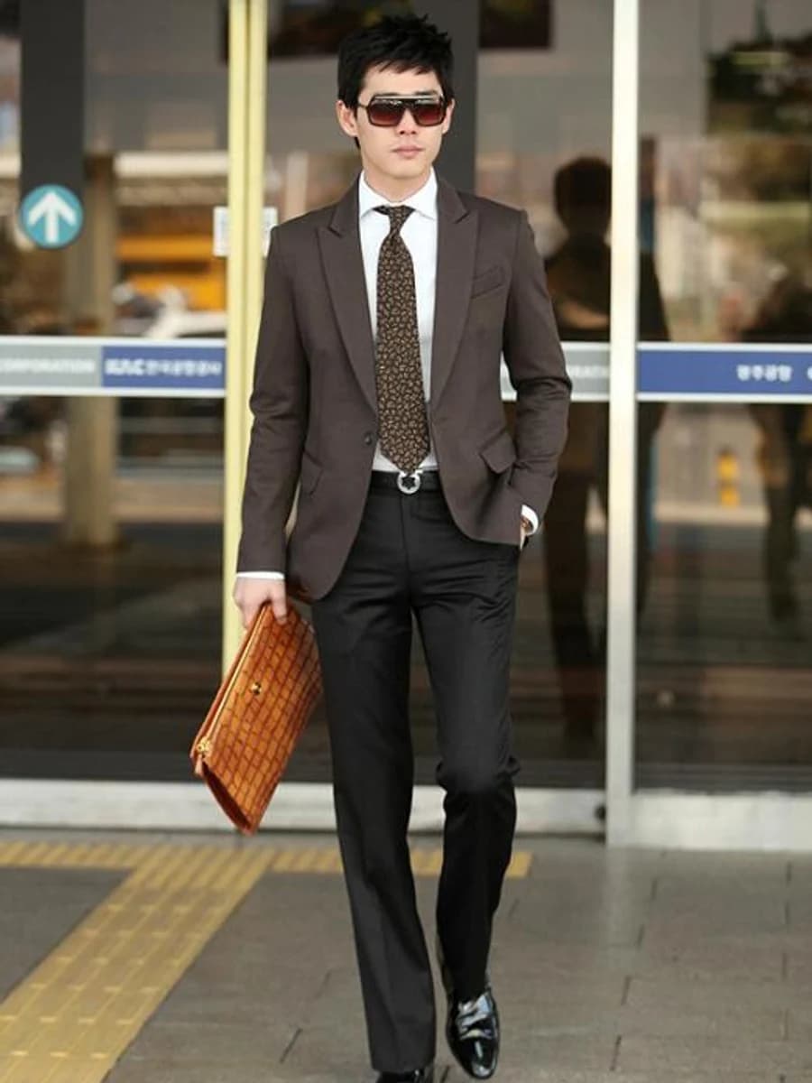 Blazer Nâu Cà Phê Đậm — SN-131