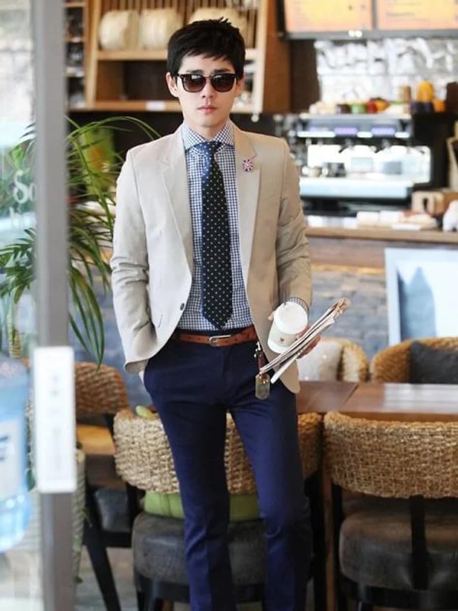 Blazer Be Cát Buổi Sáng — SN-134