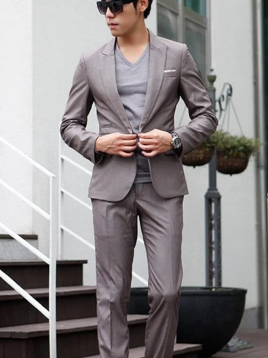 Vest Xám Nâu Taupe — SN-137