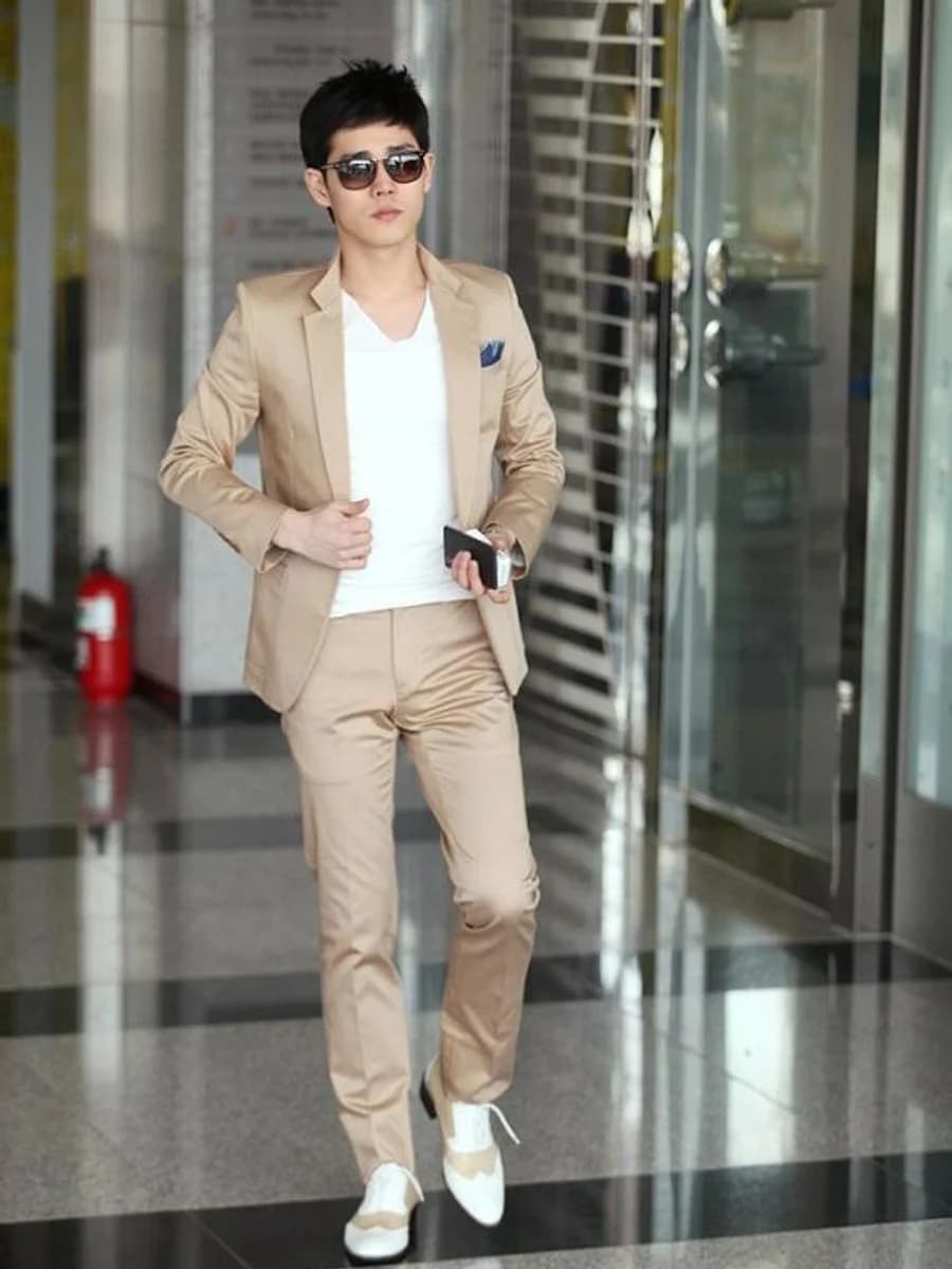 Bộ Vest Kem Nắng Hạ — SN-156