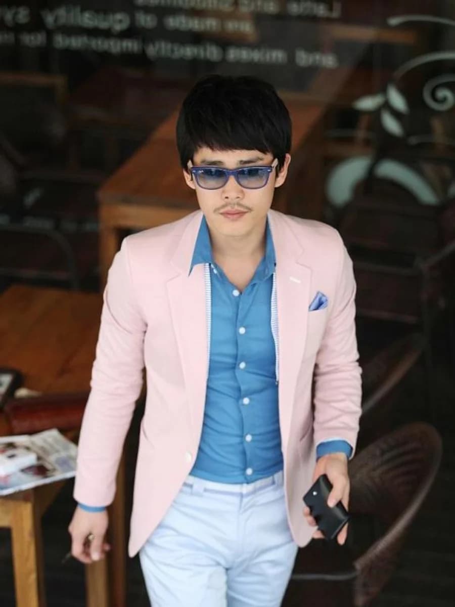 Blazer Hồng Phấn Ban Mai — SN-157