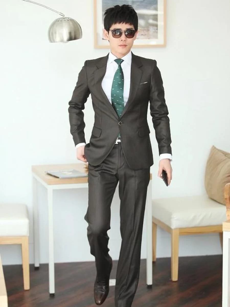 Vest Nâu Cà Phê Ve Đỉnh — SN-168