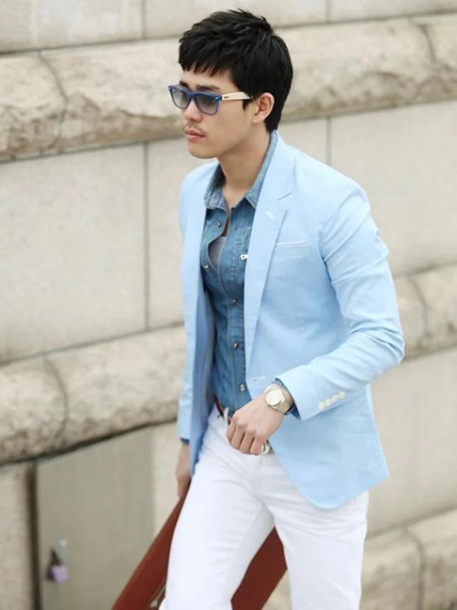 Blazer Xanh Thiên Thanh — SN-170