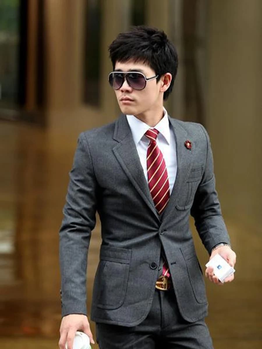 Vest Dạ Xám Lông Chuột — SN-201