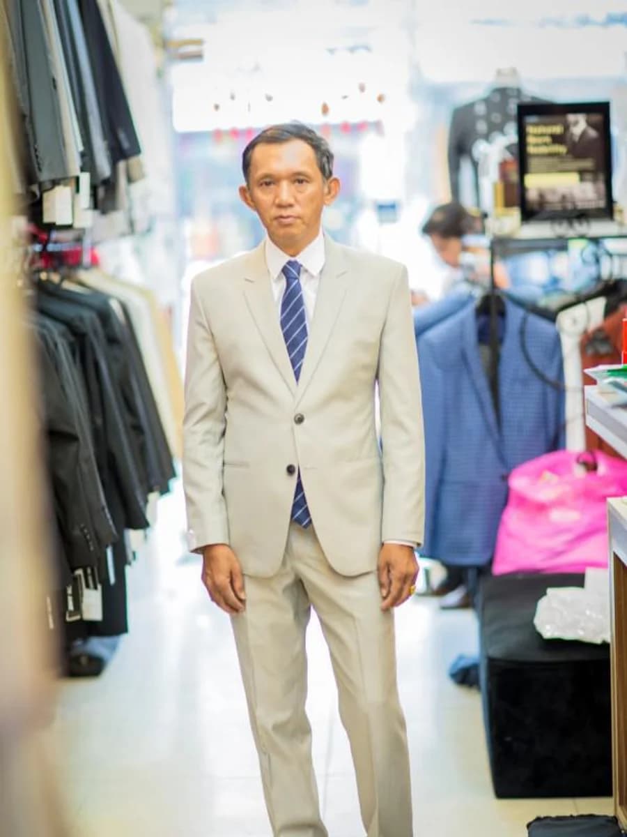 Vest Be Xám Thanh Nhã — SN-230