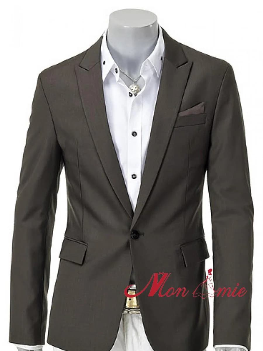 Vest Nâu Sẫm Ve Xếch — SN-236