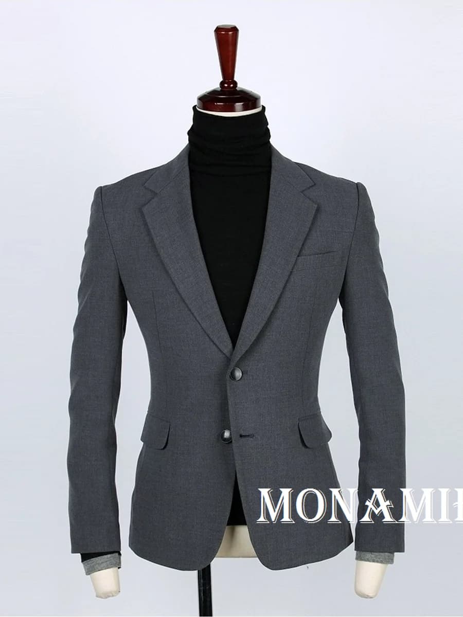 Blazer Xám Chì Dáng Ôm — SN-238