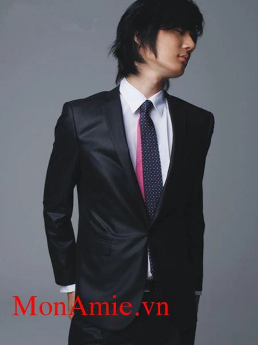 Vest Đen Ánh Kim Hiện Đại — SN-239