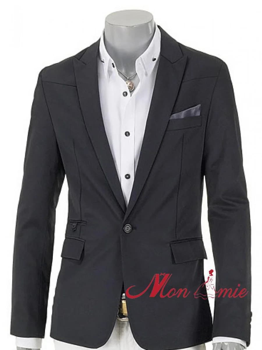 Blazer Đen Túi Vé Kiểu Anh — SN-244