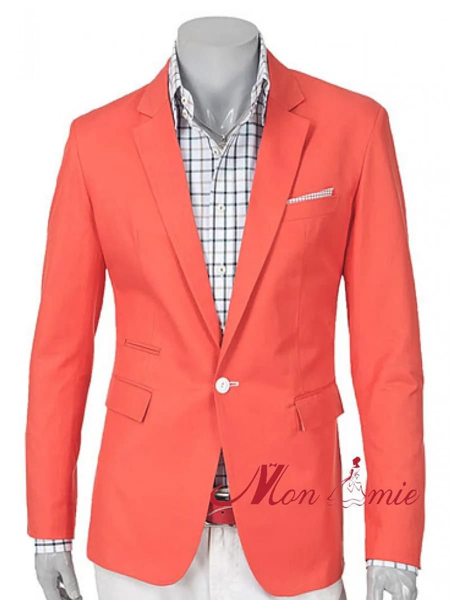 Blazer Cam San Hô Rực Nắng — SN-245