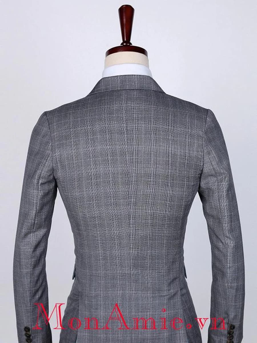 Vest Xám Kẻ Ô Quý Tộc — SN-246