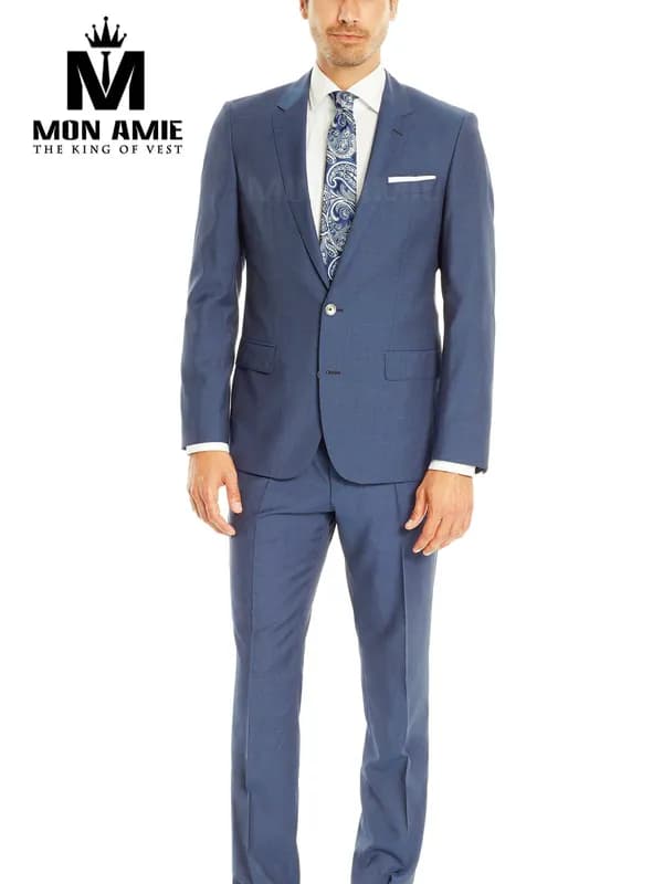 Tuxedo Đen Ba Mảnh Cổ Sam — TUX-032
