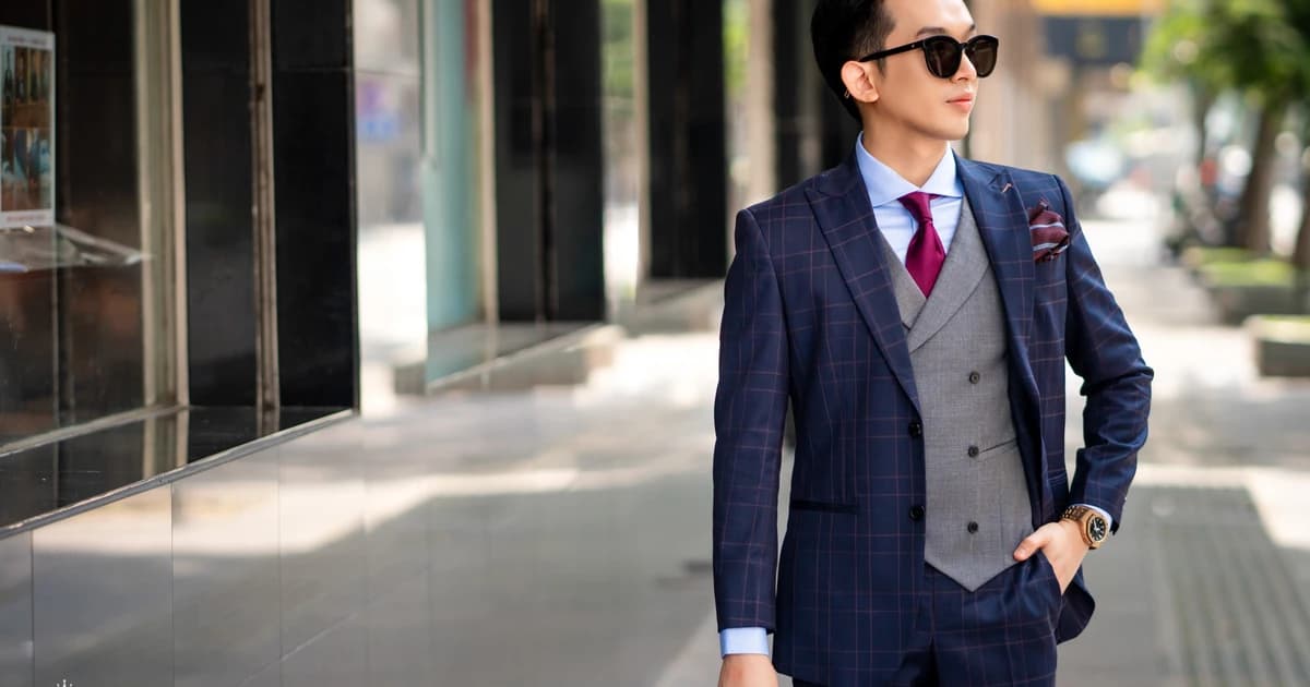 Cách mặc vest đúng: cài khuy, tay áo, ống quần, cổ áo và túi