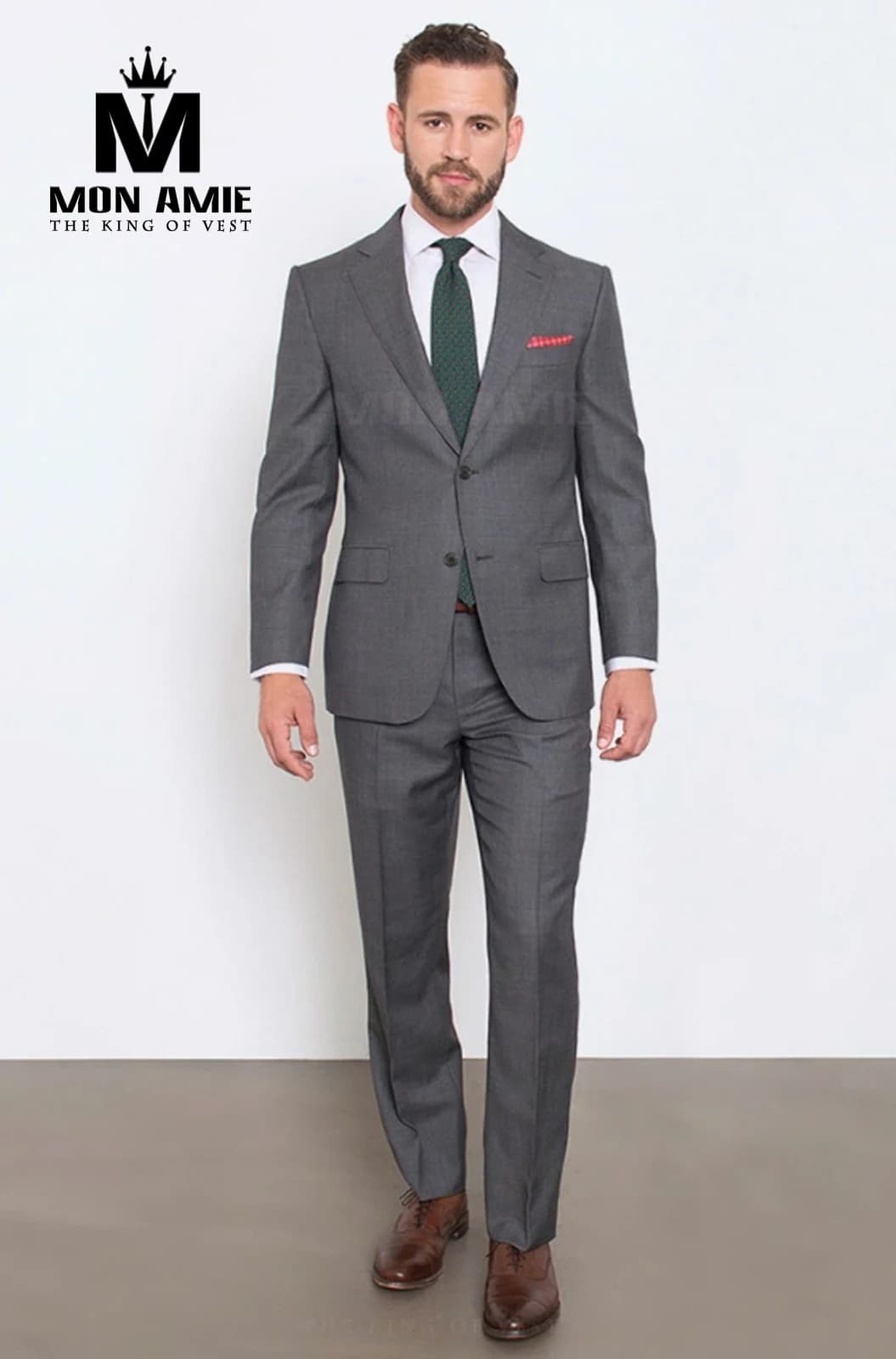 Suit Xám Bạc Trung Tính Thanh Lịch — SN-002