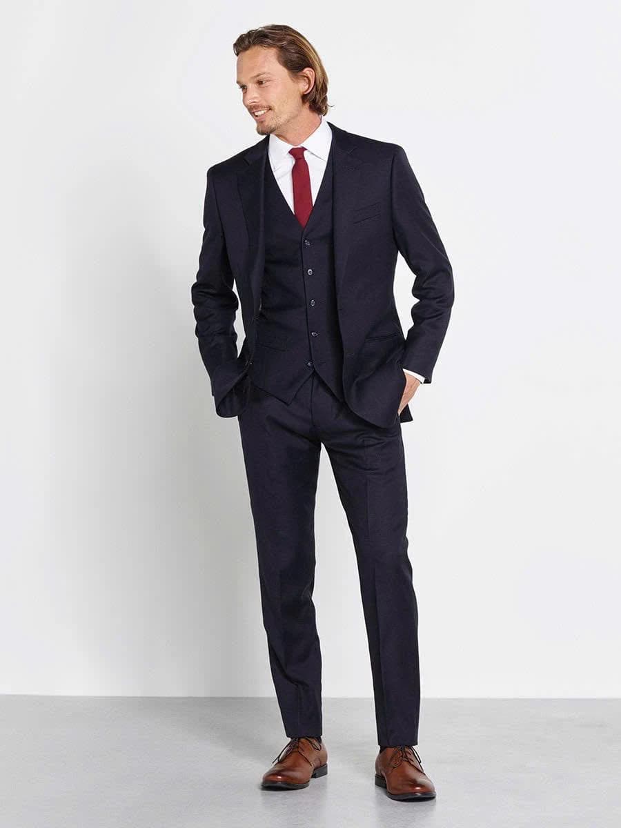 Suit Xanh Than Gilê Cổ Điển — SN-017