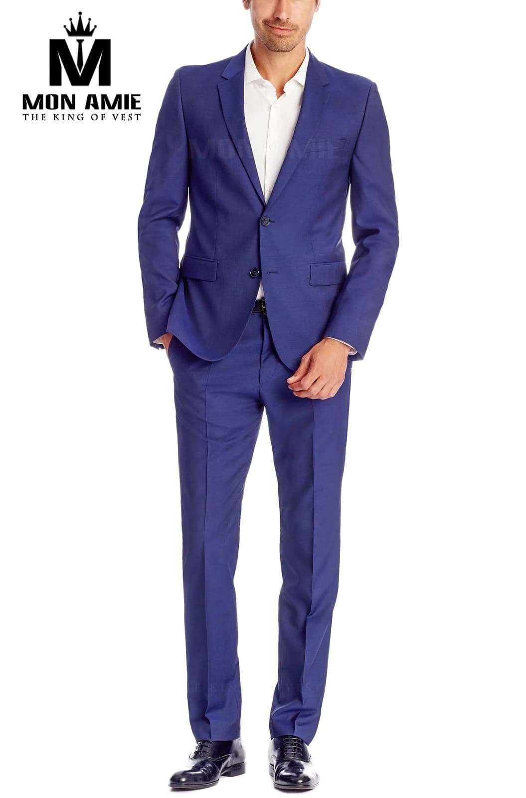 Suit Xanh Coban Phom Ôm — SN-019