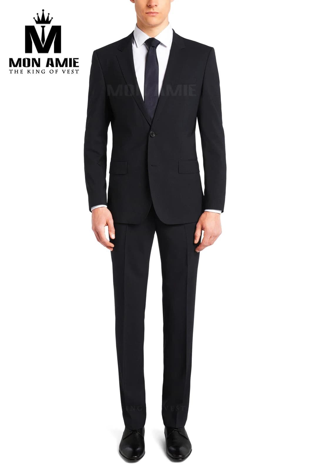 Suit Đen Tuyền Một Nút — SN-043