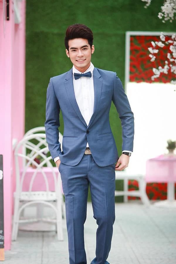 Vest Xanh Khói Chú Rể — SN-059
