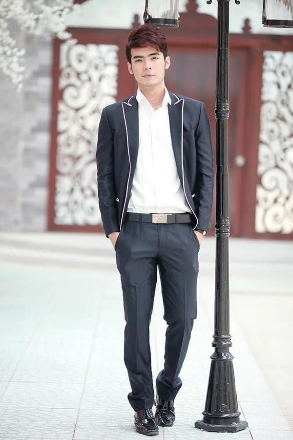 Vest Navy Viền Bạch Tuyến — SN-067