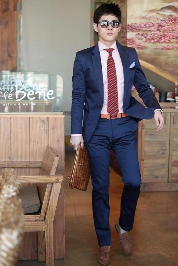 Vest Xanh Cobalt Cuối Tuần — SN-080