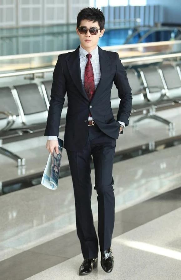 Vest Navy Thẫm Đường Bay — SN-083