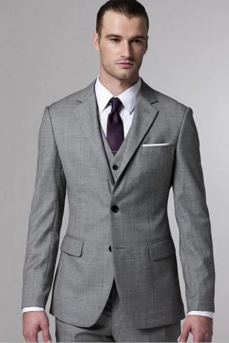 Vest Xám Khói Ba Mảnh — SN-084