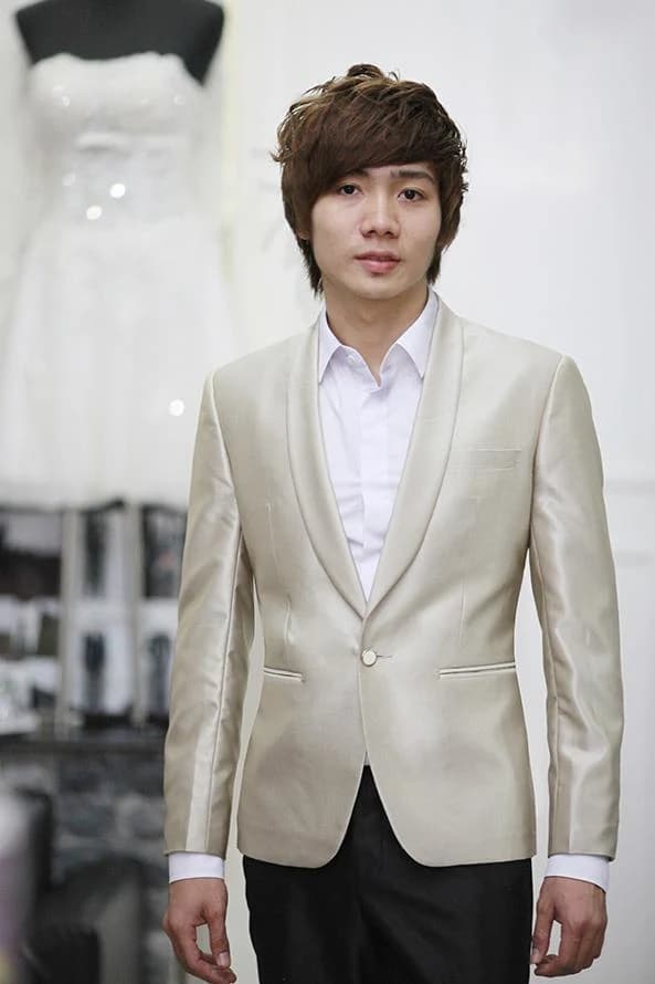 Blazer Kem Ánh Champagne — SN-090