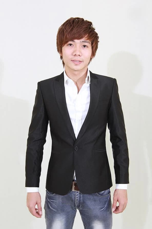 Blazer Đen Ánh Kim — SN-124