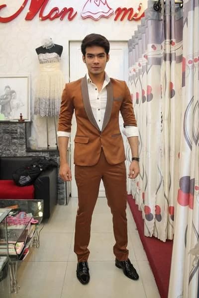 Vest Nâu Đồng Ve Khăn — SN-127