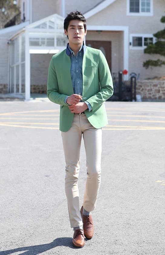 Blazer Lục Bình Cổ Trụ — SN-144