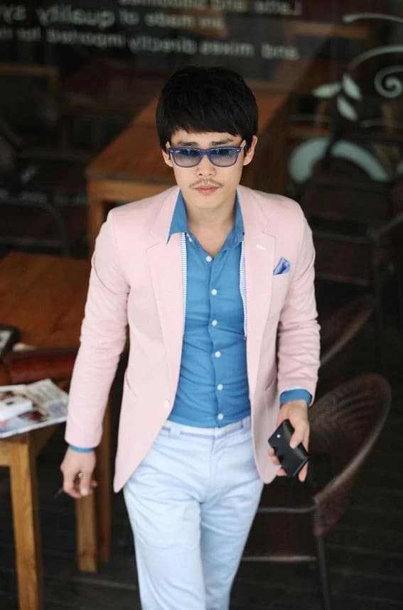 Blazer Hồng Phấn Ban Mai — SN-157