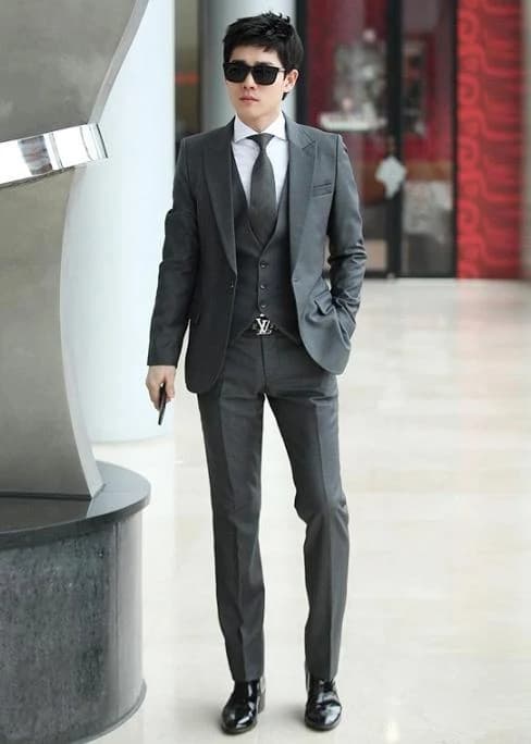 Vest Xám Than Ba Mảnh — SN-163