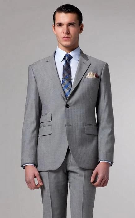 Vest Xám Bạc Túi Vé — SN-185
