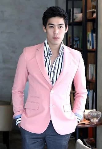Blazer Hồng Phấn Mềm — SN-217