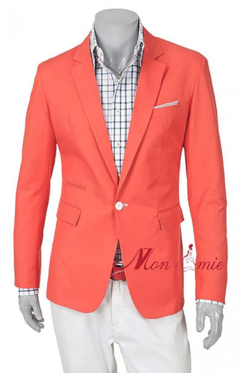 Blazer Cam San Hô Rực Nắng — SN-245