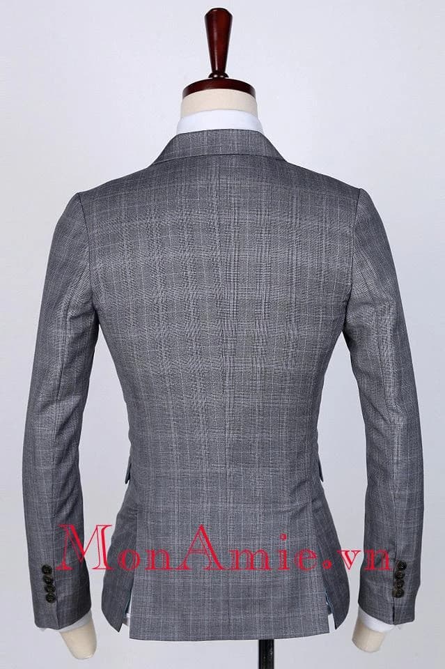 Vest Xám Kẻ Ô Quý Tộc — SN-246