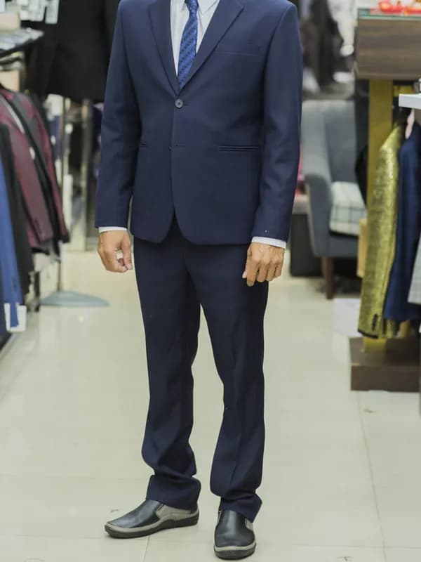 Suit Navy Cà Vạt Xanh Dương — SG-012
