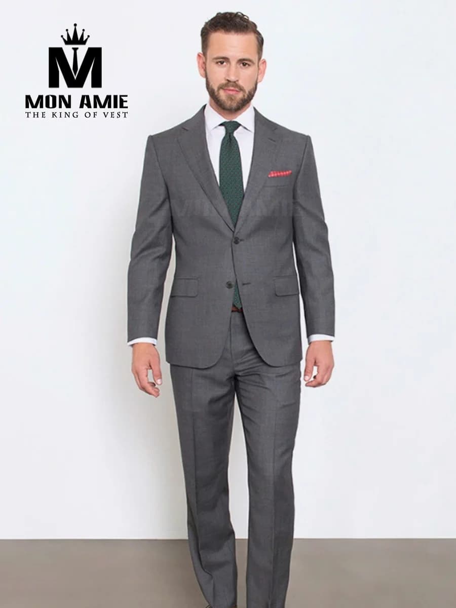 Suit Xám Bạc Trung Tính Thanh Lịch — SN-002