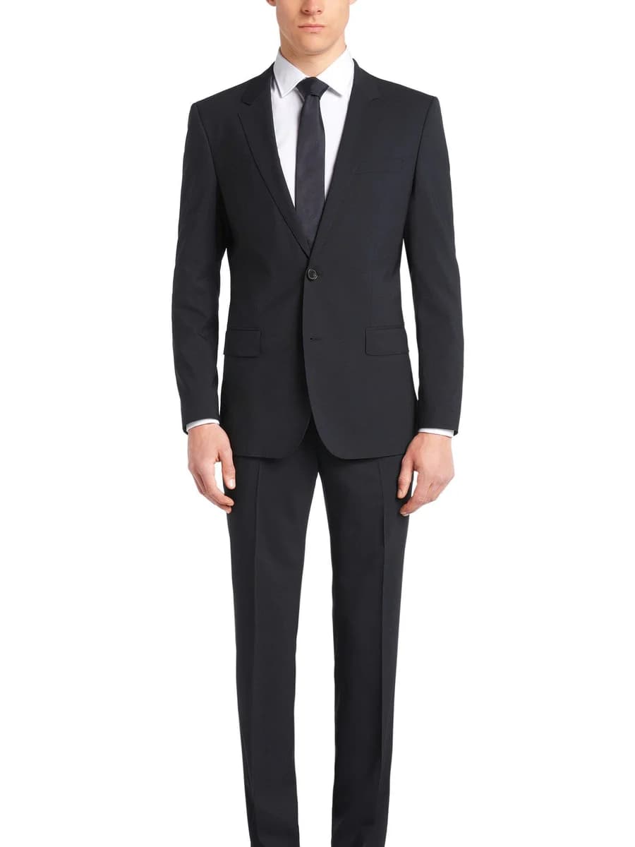 Suit Than Chì Một Nút Tối Giản — SN-010