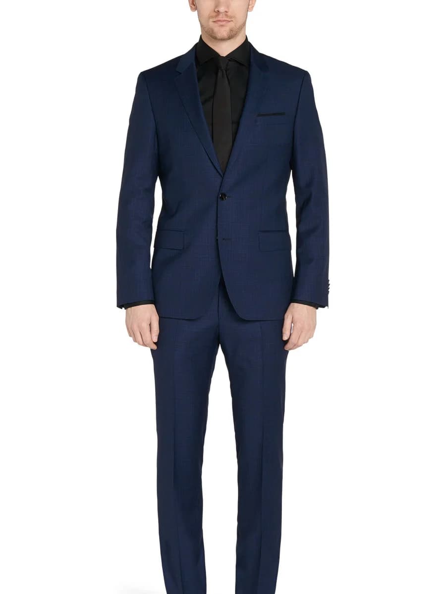 Suit Navy Thẫm Kẻ Ô Chìm — SN-014