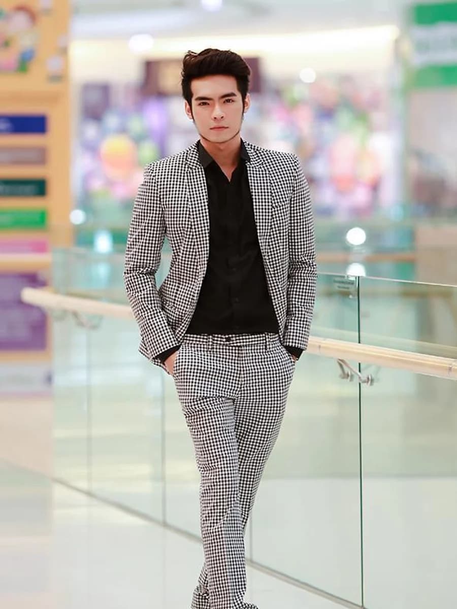 Vest Caro Hắc Bạch — SN-055